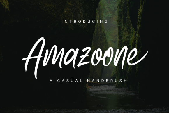 Amazoone Font for Creative Campaigns