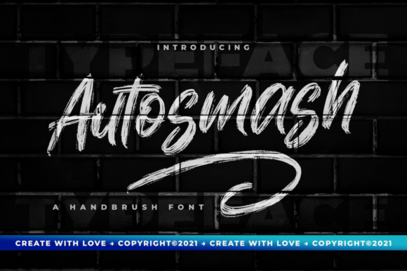 Autosmash Font for Creative Projects