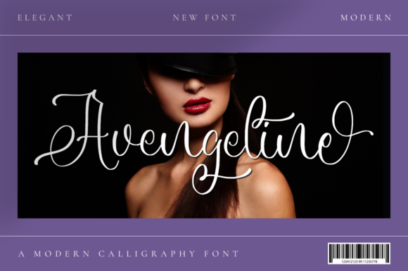 Avengeline: A Delicate Script Font