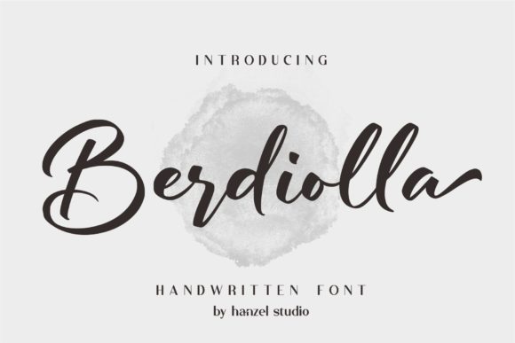 Berdiolla: A Romantic Script Font