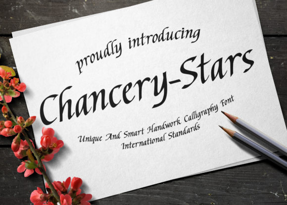 Chancery Stars: A Script Font for Web Design