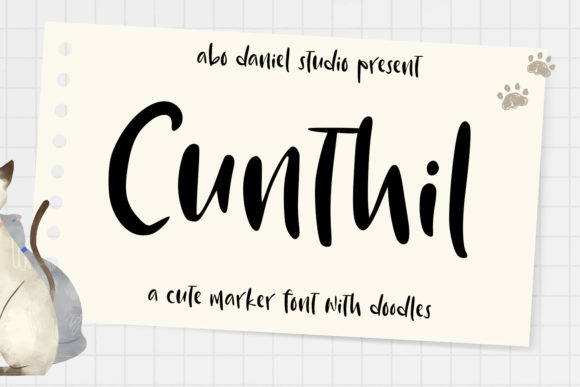 Cunthil Font for Elegant Web Design
