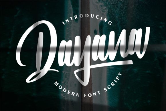 Dayana: A Script Font for Elegant Design