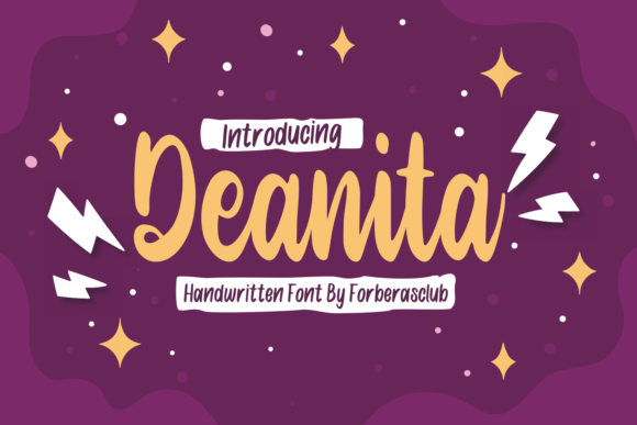 Deanita: A Vintage Script Font