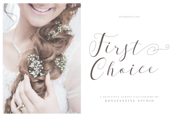First Choice Font for Creative Projects