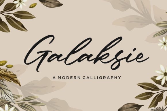 Galaksie Font for Professional Branding