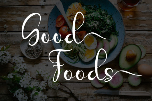 Good Foods Font for Elegant Branding