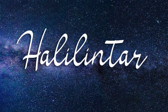 Halilintar Font for Web Design