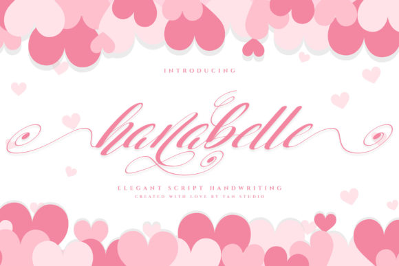 Hanabelle: A Script Font for Elegant Design