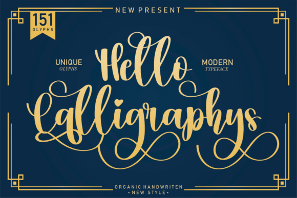 Hello Calligraphys Font Review