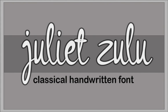 Juliet Zulu Font for Creative Campaigns