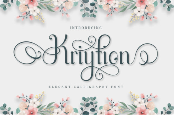 Kriytion Font for Elegant Design