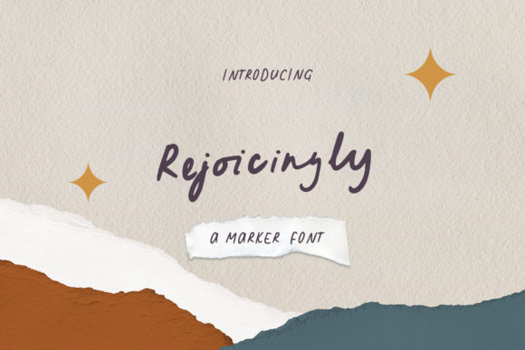 Rejoicingly: A Vintage Script Font for Campaign Design