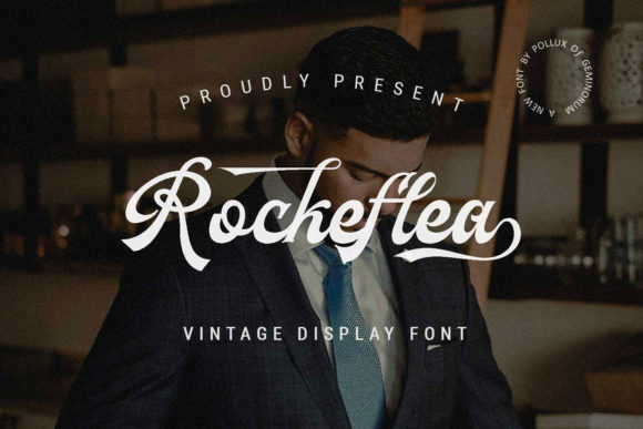 Rockeflea Font for Creative Projects