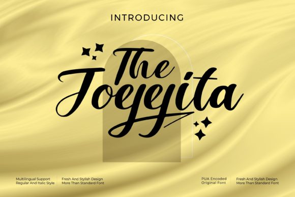 The Joejeita Font for Creative Web Design