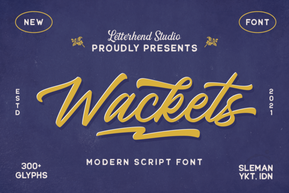 The Wackets Font for Elegant Branding