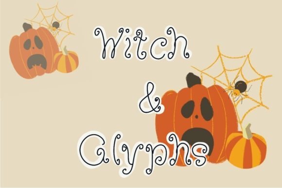 Witch Glyphs Font for Creative Campaigns